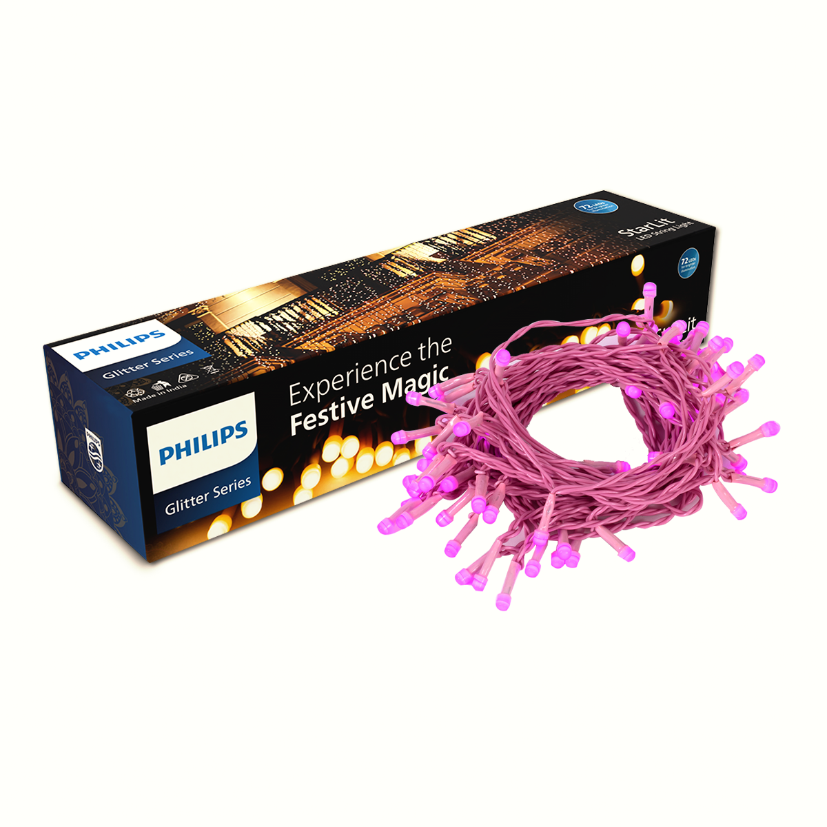 Philips StarLit Pink String Light