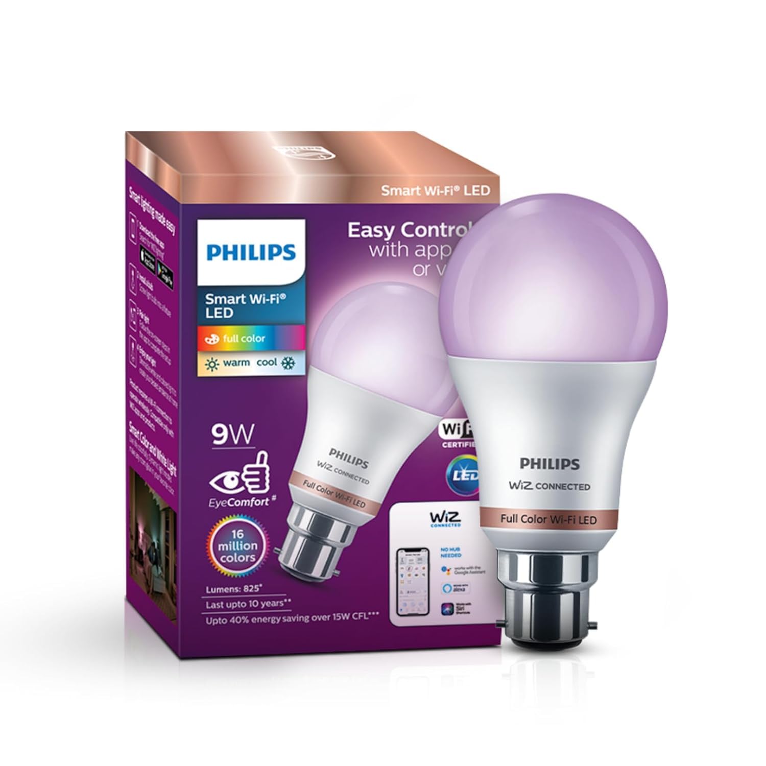 Philips Smart Wi-Fi LED Bulb (E27)