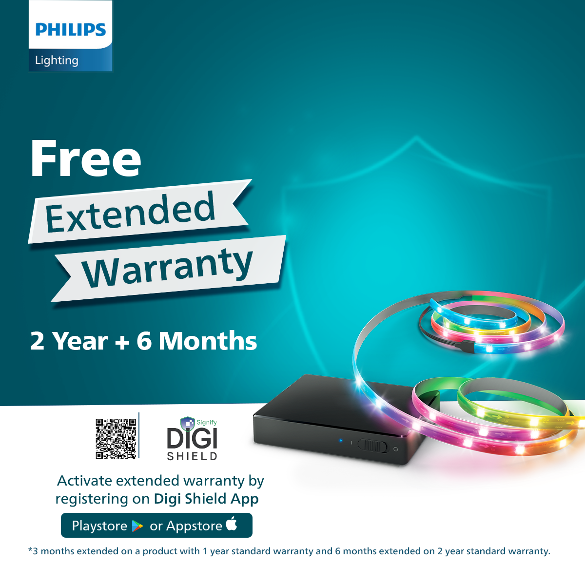 Philips Wi-Fi HDMI Sync Box + TV Backlight Strip