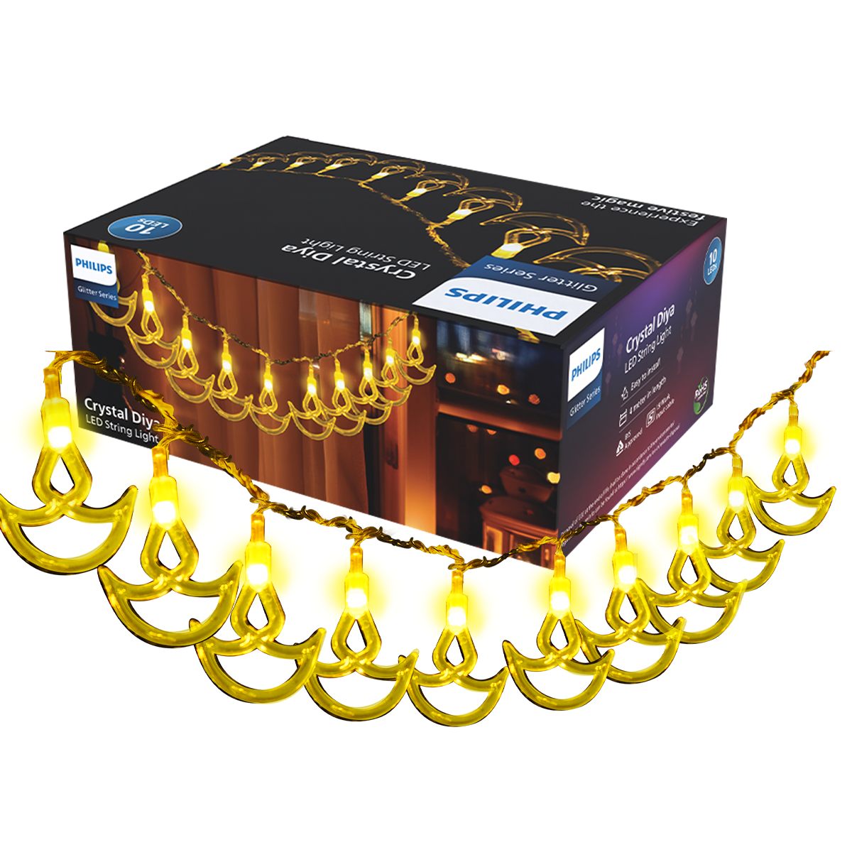 Philips Crystal Diya String Light
