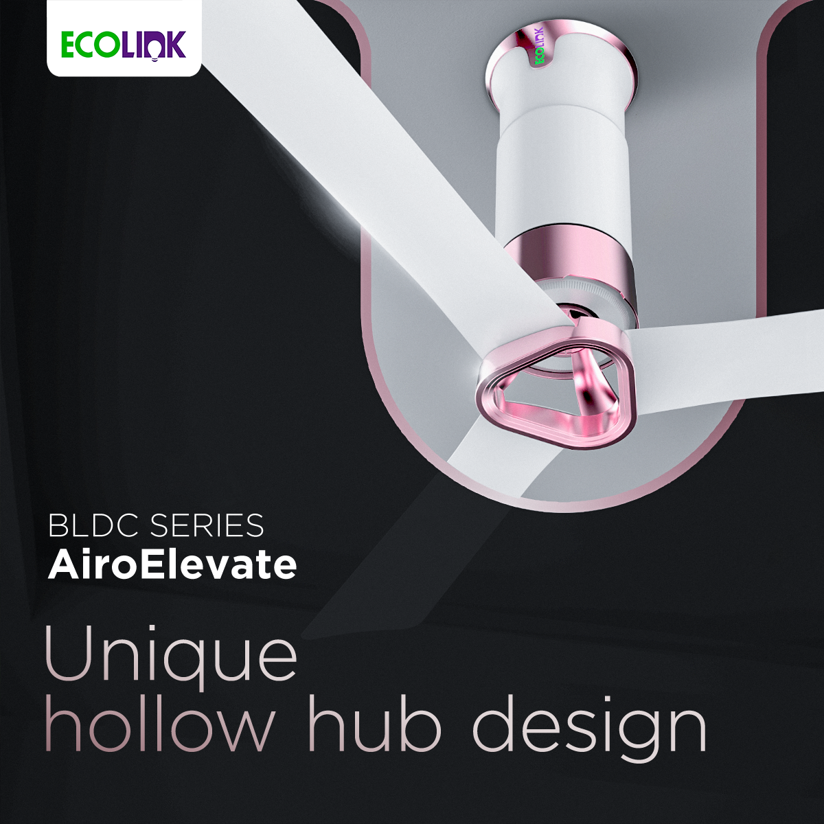 EcoLink AiroElevate BLDC Ceiling Fan