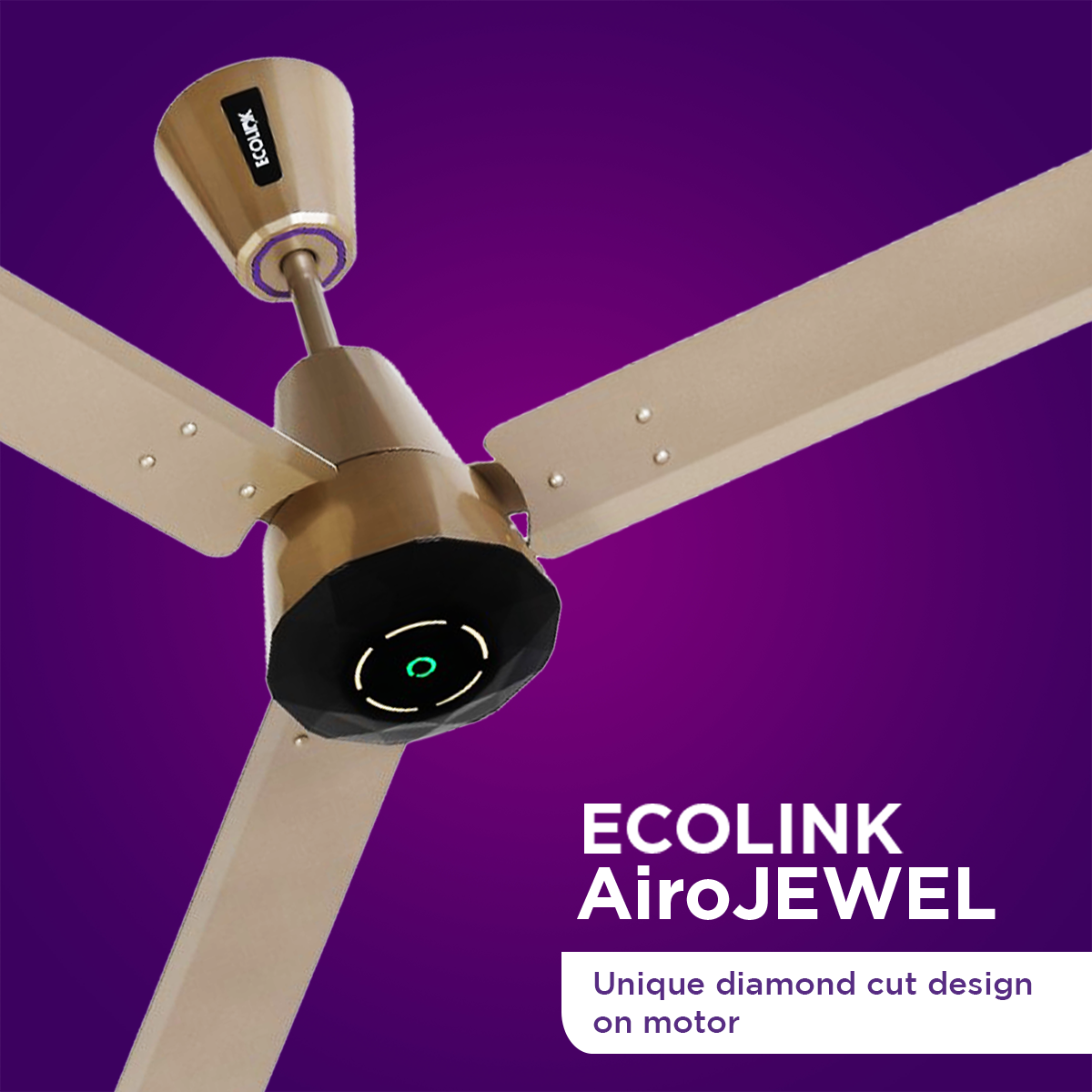 Ecolink AiroJewel BLDC Smart Ceiling Fan