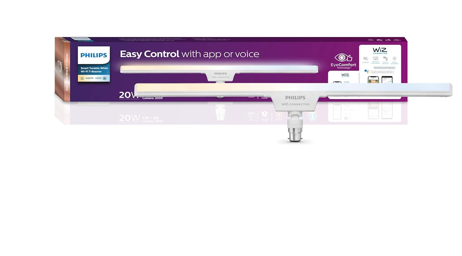 Philips Smart Wi-Fi T-Beamer LED Bulb