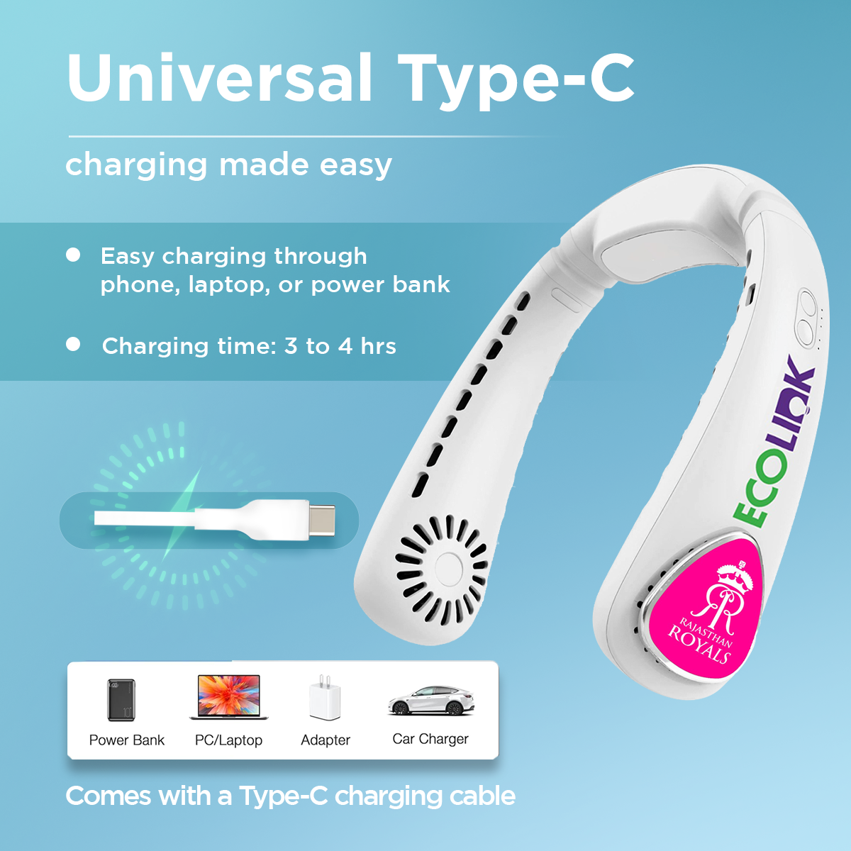 Ecolink Neck Fan (Limited Edition)