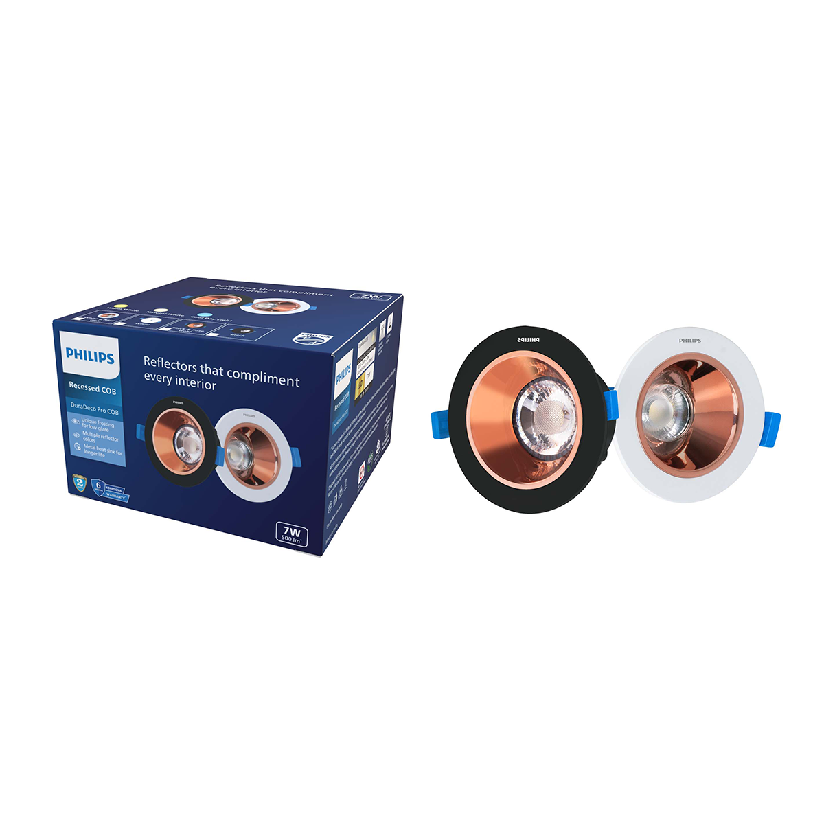 Philips DuraDeco Recessed COB LED Spotlight