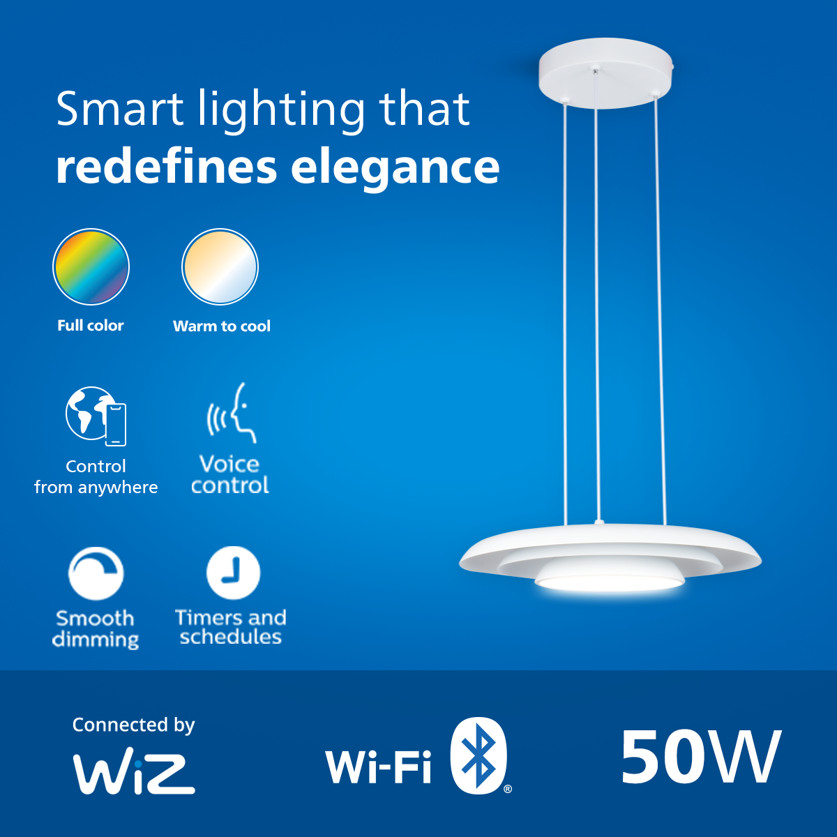 Philips WiZ Embrace Smart Wi-Fi LED Ceiling Light