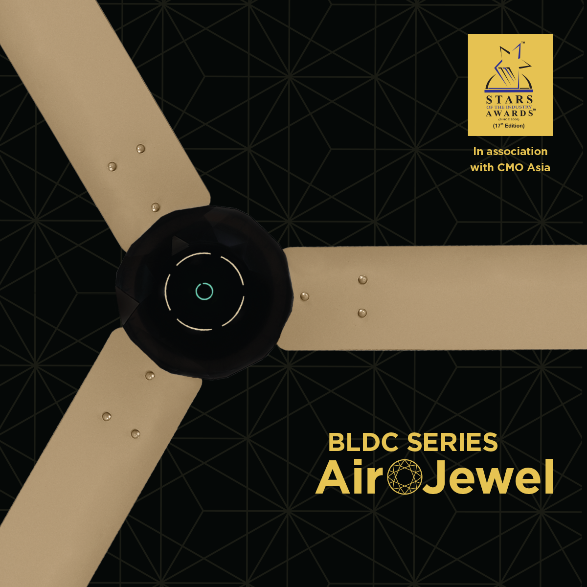 EcoLink AiroJewel BLDC Ceiling Fan