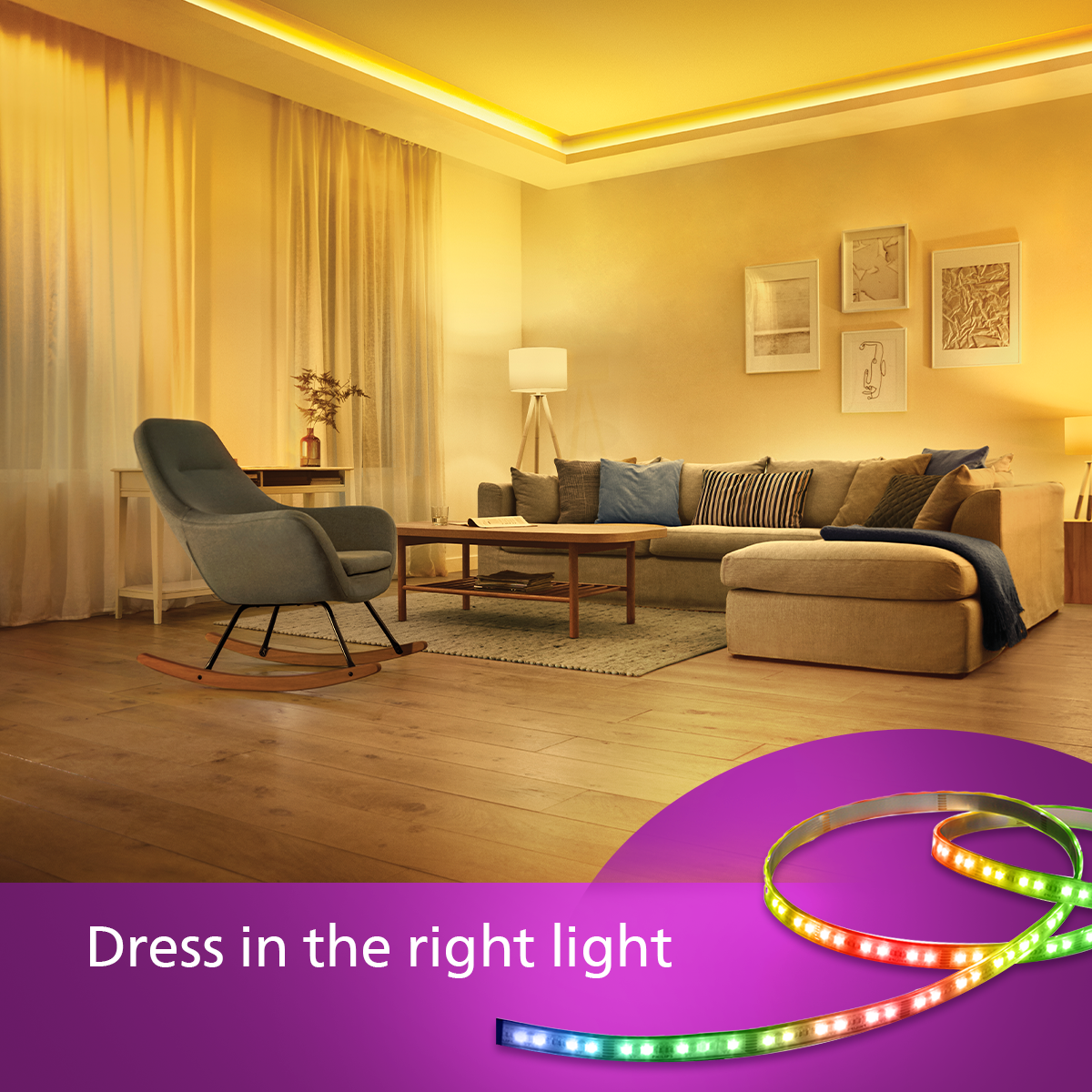 Philips Smart Wi-Fi RGB LED Strip – 5M