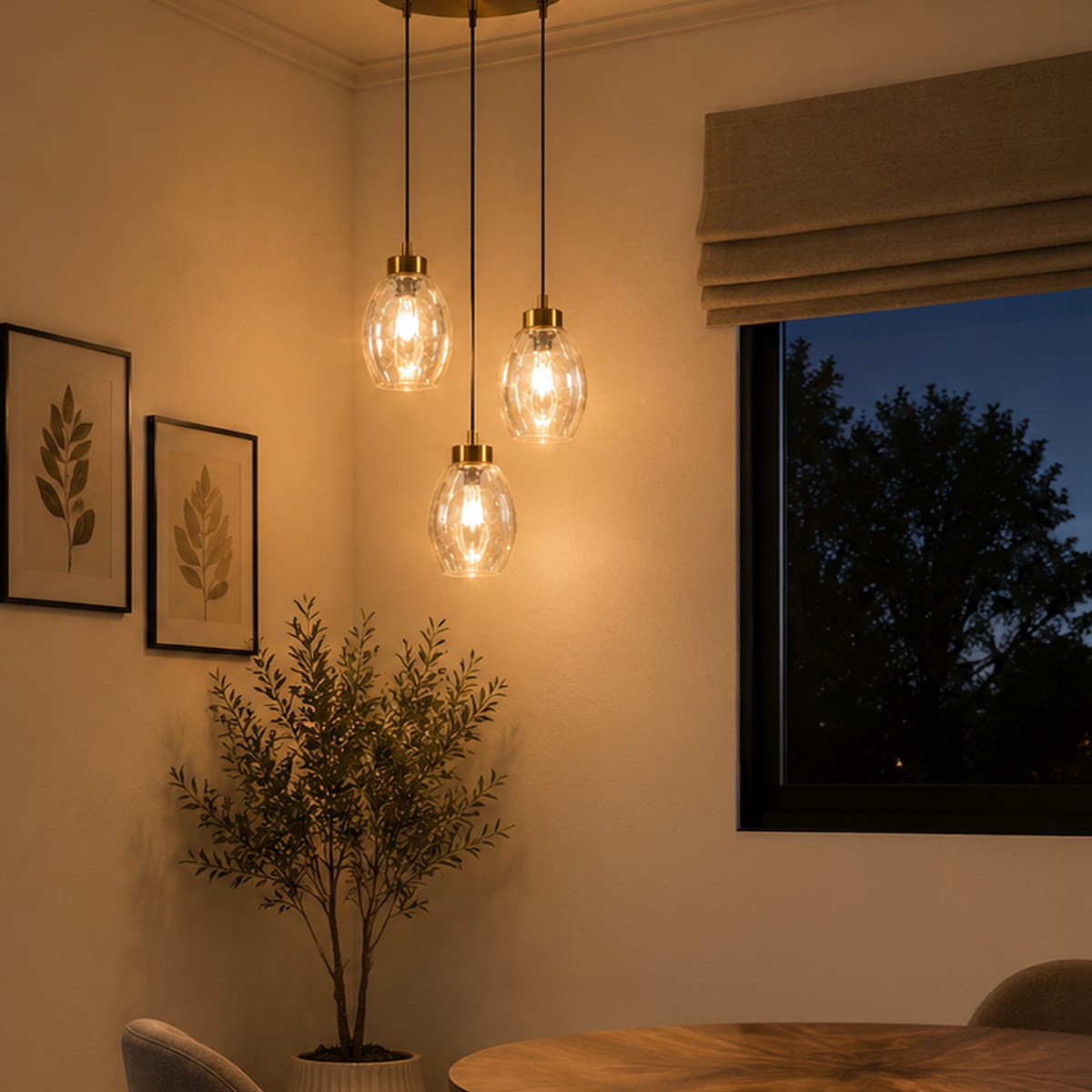 Philips 3 Head Grandeur Pendant light