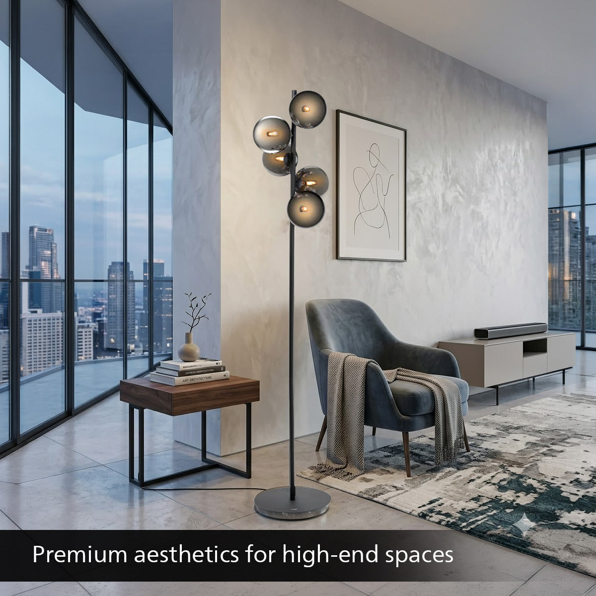 Philips Celestial 5 head Floor lamp