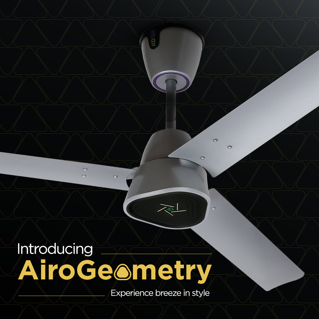 EcoLink AiroGeometry BLDC Ceiling Fan