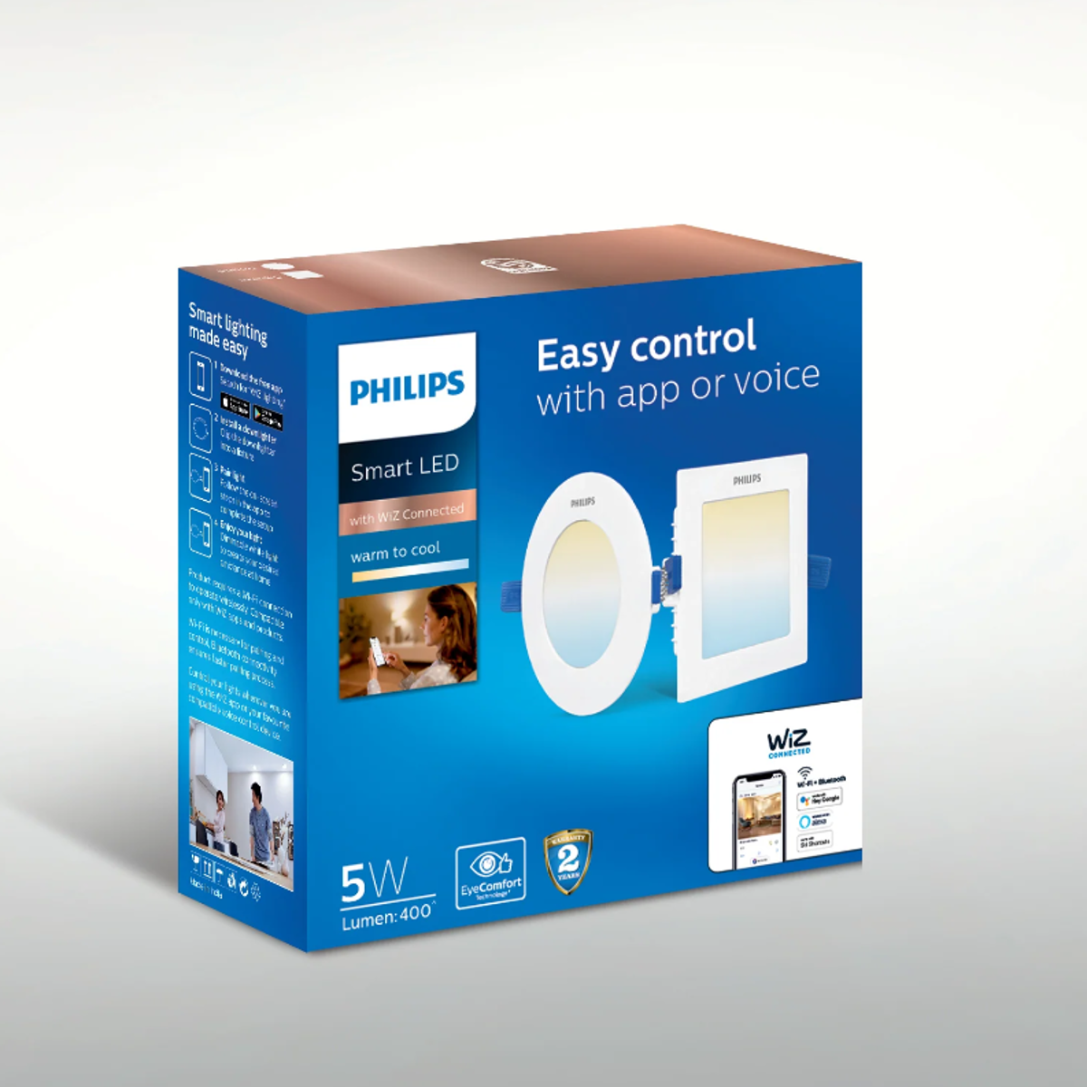 Philips Smart Wifi LED downlight (Tunable White)