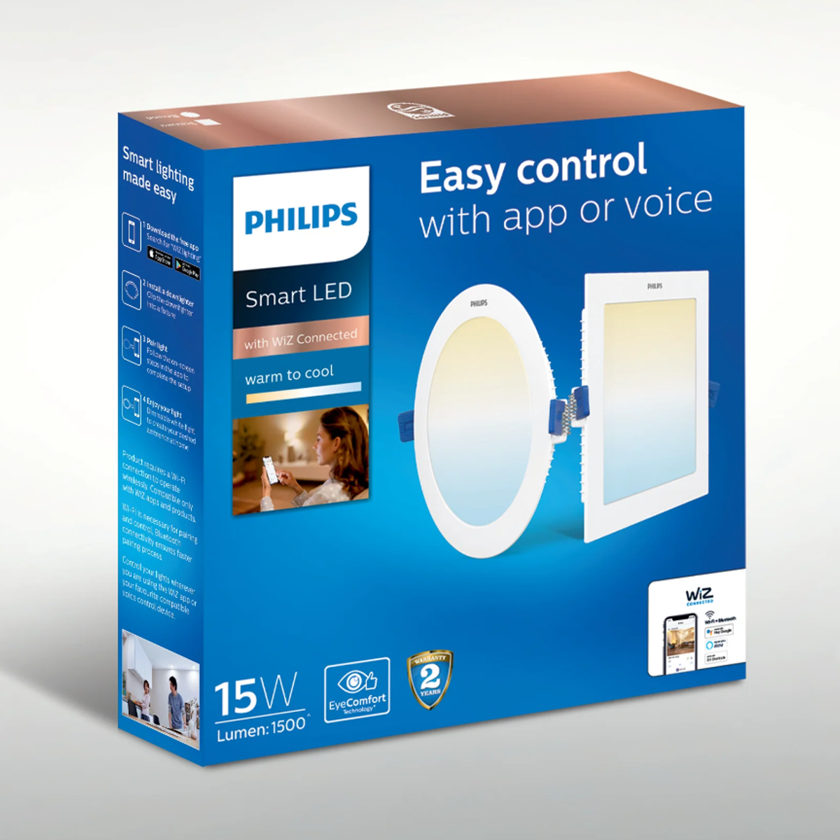 Philips Smart Wifi LED downlight (Tunable White)
