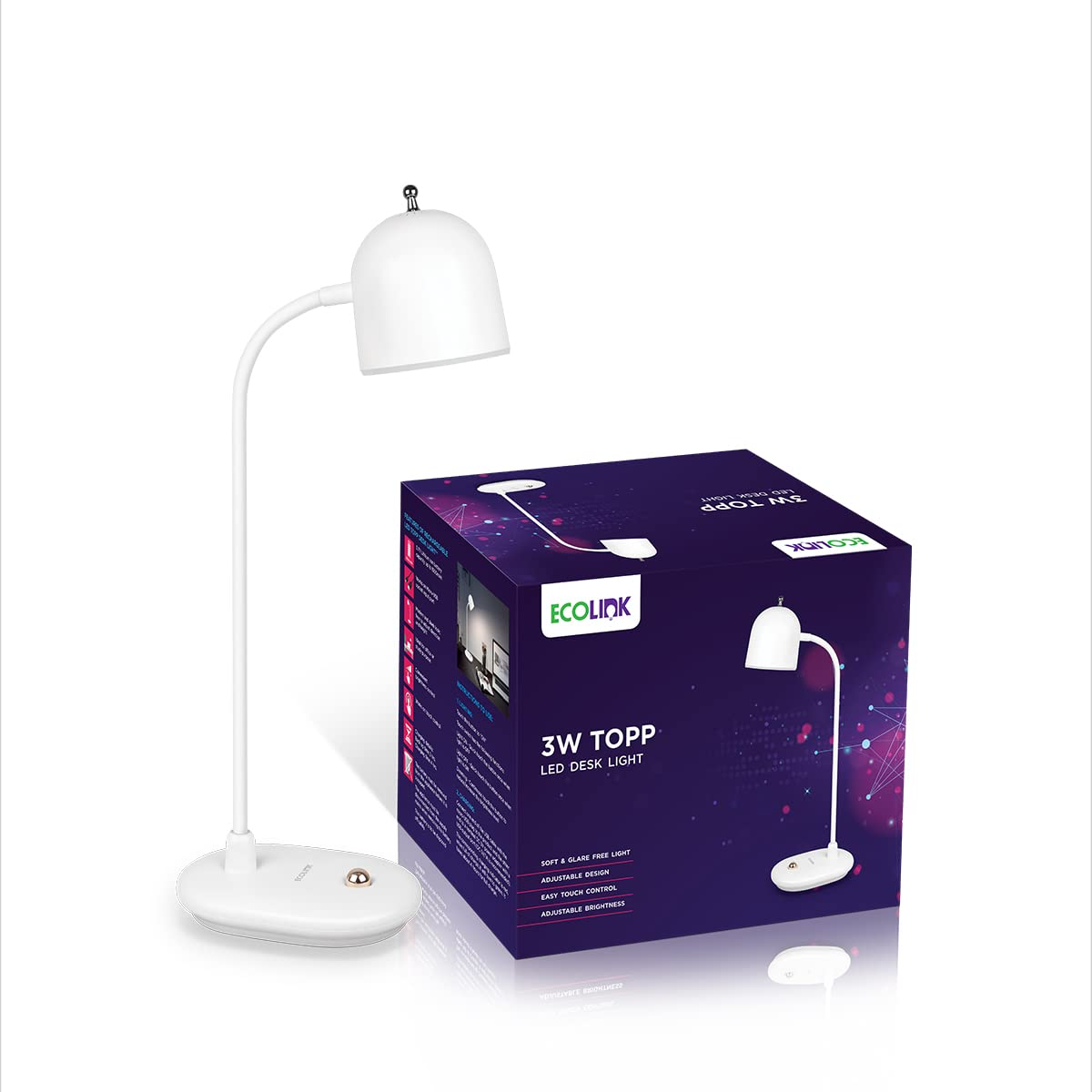 Ecolink Topp Rechargeable LED Desk Light